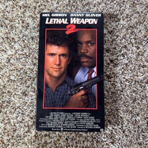 Lethal Weapon 2 VHS 1989 Mel Gibson Danny Glover